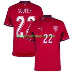 Dres Češka Soucek 22 Domaći World Cup 2026 Kratkih Rukava - Muški Dres Češka Soucek 22 Domaći World Cup 2026 Kratkih Rukava - Muški