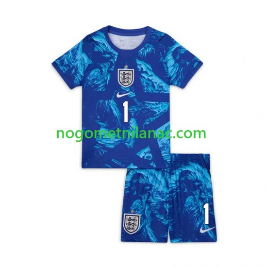 Golmanski Dres - Dres Engleska Jordan Pickford 1 Treći World Cup 2026 Kratkih Rukava - Dječji