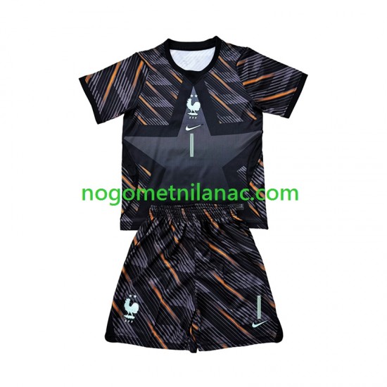 Golmanski Dres - Dres Francuska Brice Samba 1 Domaći World Cup 2026 Kratkih Rukava - Dječji