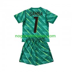 Golmanski Dres - Dres Francuska Brice Samba 1 Treći World Cup 2026 Kratkih Rukava - Dječji