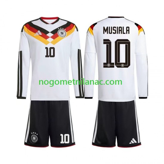 Dres Njemačka Jamal Musiala 10 Domaći World Cup 2026 Dugim Rukavima - Dječji