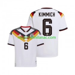 Dres Njemačka Joshua Kimmich 6 Domaći World Cup 2026 Kratkih Rukava - Muški Dres Njemačka Joshua Kimmich 6 Domaći World Cup 2026 Kratkih Rukava - Muški
