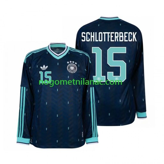 Dres Njemačka Nico Schlotterbeck 15 Gostujući World Cup 2026 Dugim Rukavima - Muški