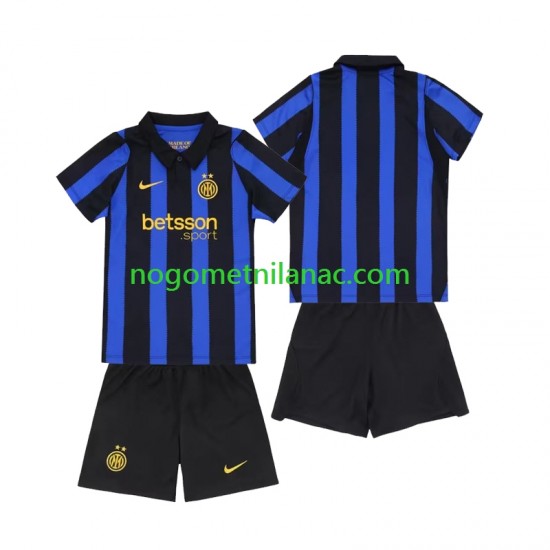 Dres Inter Milan Domaći 2026-2027 Kratkih Rukava - Dječji