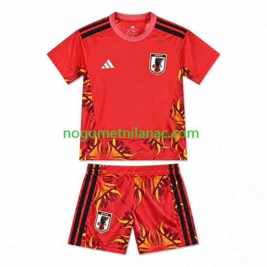 Golmanski Dres - Dres Japan Domaći World Cup 2026 Kratkih Rukava - Dječji