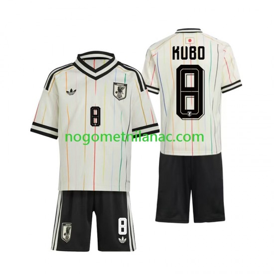Dres Japan Kubo 8 Gostujući World Cup 2026 Kratkih Rukava - Dječji