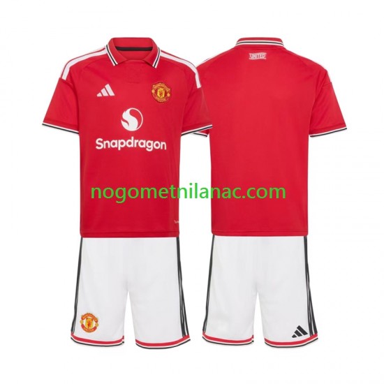 Dres Manchester United Domaći 2026-2027 Kratkih Rukava - Dječji