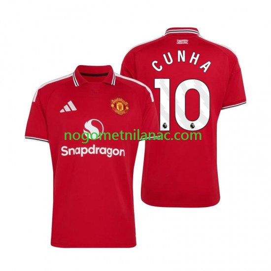 Dres Manchester United Matheus Cunha 10 Domaći 2026-2027 Kratkih Rukava - Muški