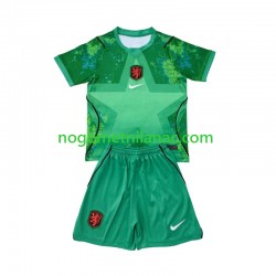 Golmanski Dres - Dres Nizozemska Treći World Cup 2026 Kratkih Rukava - Dječji