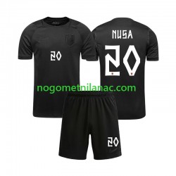 Dres Norveška Antonio NUSA 20 Gostujući World Cup 2026 Kratkih Rukava - Dječji Dres Norveška Antonio NUSA 20 Gostujući World Cup 2026 Kratkih Rukava - Dječji