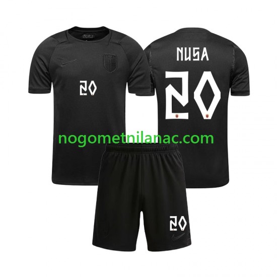Dres Norveška  Antonio NUSA 20 Gostujući World Cup 2026 Kratkih Rukava - Dječji