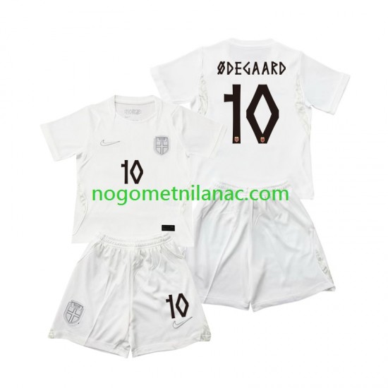 Dres Norveška Martin Odegaard 10 Treći World Cup 2026 Kratkih Rukava - Dječji