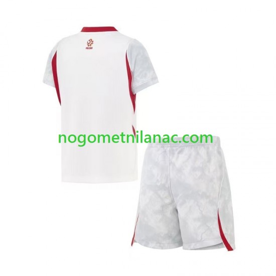 Dres Poljska Domaći World Cup 2026 Kratkih Rukava - Dječji