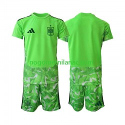 Golmanski Dres - Dres Španjolska 6th Green color World Cup 2026 Kratkih Rukava - Dječji Golmanski Dres - Dres Španjolska 6th Green color World Cup 2026 Kratkih Rukava - Dječji