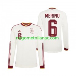 Dres Španjolska Mikel Merino 6 Gostujući World Cup 2026 Dugim Rukavima - Muški