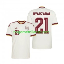 Dres Španjolska Mikel Oyarzabal 21 Gostujući World Cup 2026 Kratkih Rukava - Muški Dres Španjolska Mikel Oyarzabal 21 Gostujući World Cup 2026 Kratkih Rukava - Muški