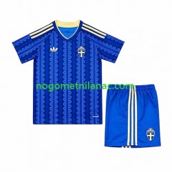 Dres Švedska Gostujući World Cup 2026 Kratkih Rukava - Dječji Dres Švedska Gostujući World Cup 2026 Kratkih Rukava - Dječji