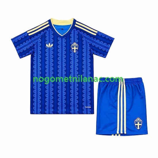 Dres Švedska Gostujući World Cup 2026 Kratkih Rukava - Dječji