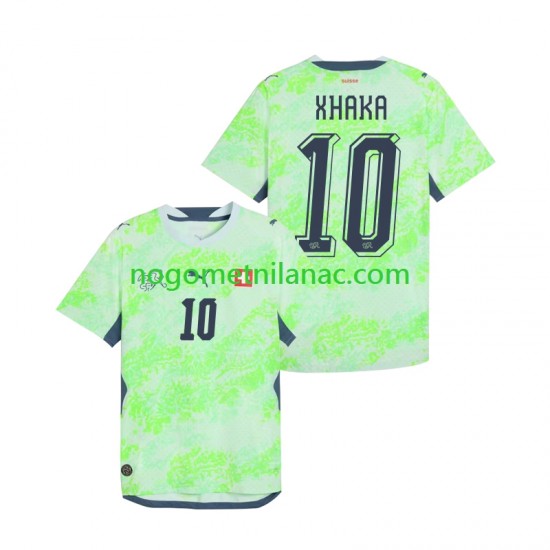 Dres Švicarska Granit Xhaka 10 Gostujući World Cup 2026 Kratkih Rukava - Muški
