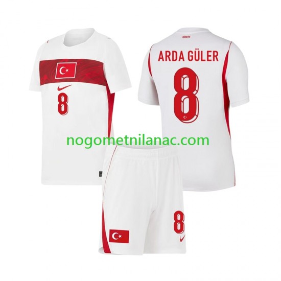 Dres Turska Arda Guler 8 Gostujući World Cup 2026 Kratkih Rukava - Dječji