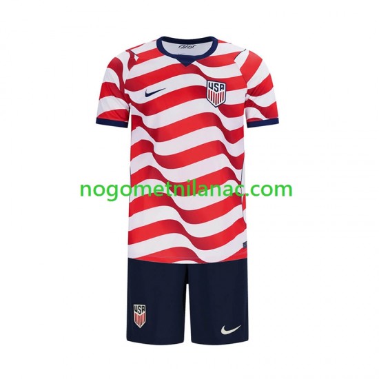 Dres SAD Domaći World Cup 2026 Kratkih Rukava - Dječji