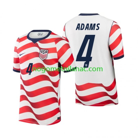 Dres SAD Tyler Adams 4 Domaći World Cup 2026 Kratkih Rukava - Muški