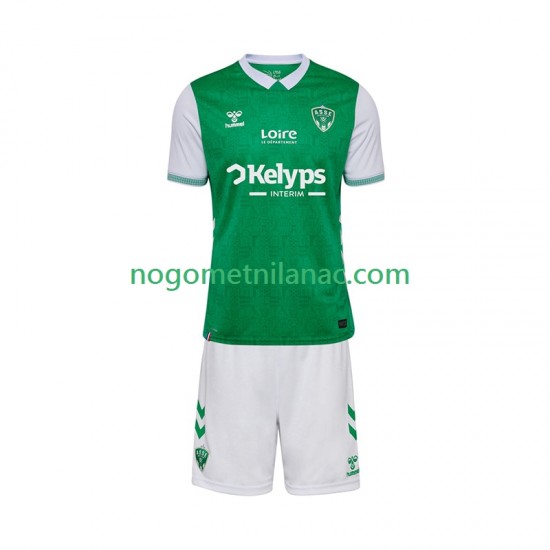 Dres AS Saint-Etienne Domaći 2025-2026 Kratkih Rukava - Dječji