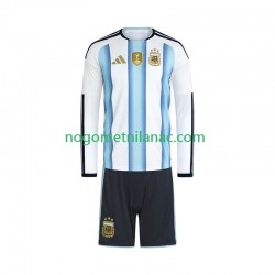 Dres Argentina Domaći World Cup 2026 Dugim Rukavima - Dječji