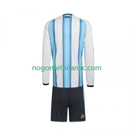 Dres Argentina Domaći World Cup 2026 Dugim Rukavima - Dječji