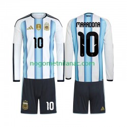 Dres Argentina Maradona 10 Domaći World Cup 2026 Dugim Rukavima - Dječji Dres Argentina Maradona 10 Domaći World Cup 2026 Dugim Rukavima - Dječji