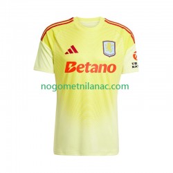 Golmanski Dres - Dres Aston Villa Gostujući 2025-2026 Kratkih Rukava - Muški Golmanski Dres - Dres Aston Villa Gostujući 2025-2026 Kratkih Rukava - Muški