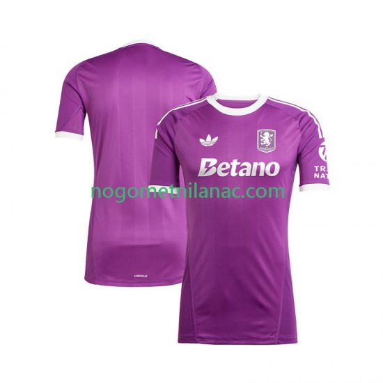 Golmanski Dres - Dres Aston Villa Treći 2025-2026 Kratkih Rukava - Muški