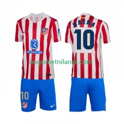 Dres Atlético Madrid Alex Baena 10 Domaći 2025-2026 Kratkih Rukava - Dječji Dres Atlético Madrid Alex Baena 10 Domaći 2025-2026 Kratkih Rukava - Dječji