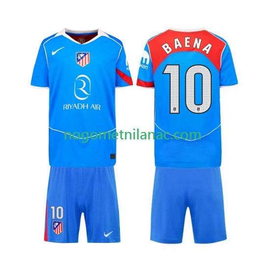 Dres Atlético Madrid Alex Baena 10 Treći 2025-2026 Kratkih Rukava - Dječji