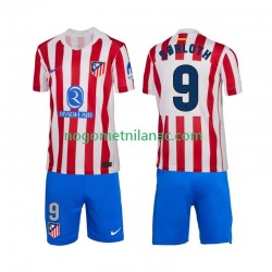 Dres Atlético Madrid Alexander Sorloth 9 Domaći 2025-2026 Kratkih Rukava - Dječji Dres Atlético Madrid Alexander Sorloth 9 Domaći 2025-2026 Kratkih Rukava - Dječji
