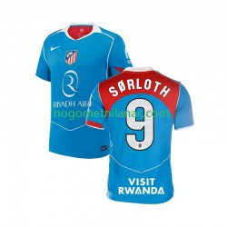 Dres Atlético Madrid Alexander Sorloth 9 Treći 2025-2026 Kratkih Rukava - Muški Dres Atlético Madrid Alexander Sorloth 9 Treći 2025-2026 Kratkih Rukava - Muški