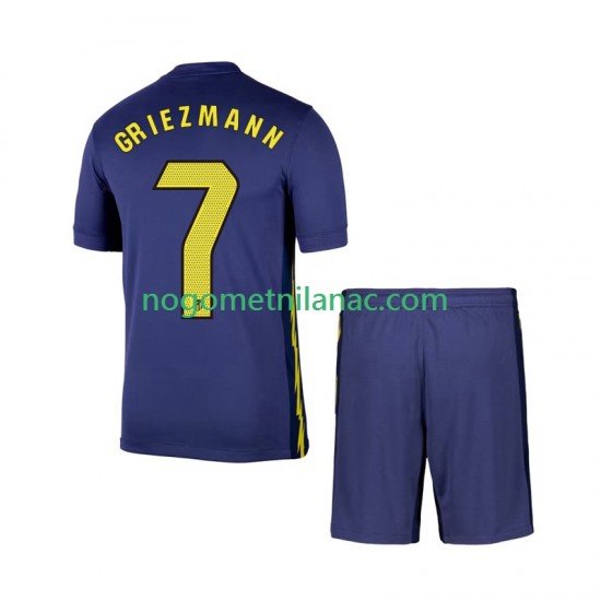 Dres Atlético Madrid Antoine Griezmann 7 Gostujući 2025-2026 Kratkih Rukava - Dječji