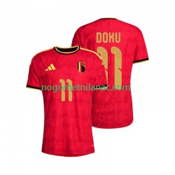 Dres Belgija Jeremy Doku 11 Domaći World Cup 2026 Kratkih Rukava - Muški