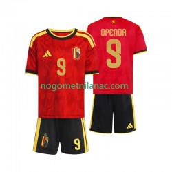 Dres Belgija Openda 9 Domaći World Cup 2026 Kratkih Rukava - Dječji