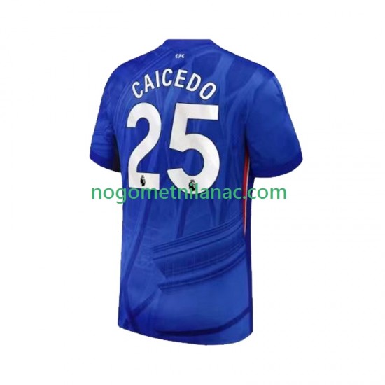 Dres Chelsea Moises Caicedo 25 Domaći 2025-2026 Kratkih Rukava - Muški