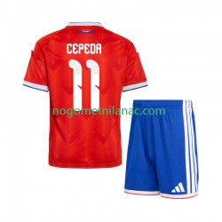 Dres Čile Lucas Cepeda 11 Domaći 2026 Kratkih Rukava - Dječji