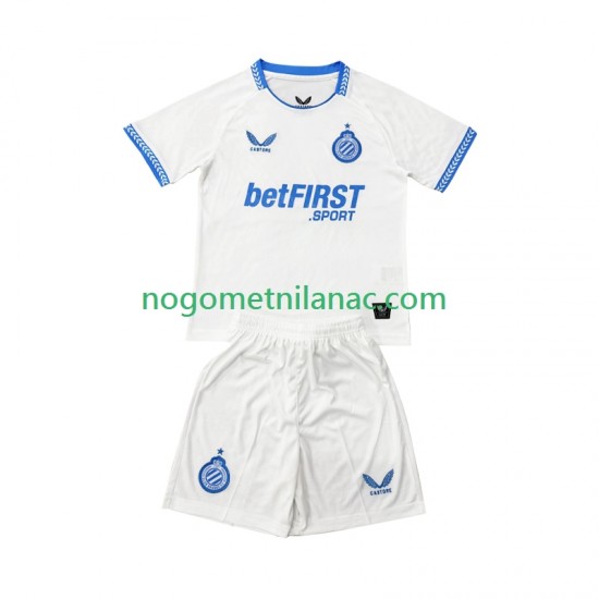 Dres Club Brugge Gostujući 2025-2026 Kratkih Rukava - Dječji