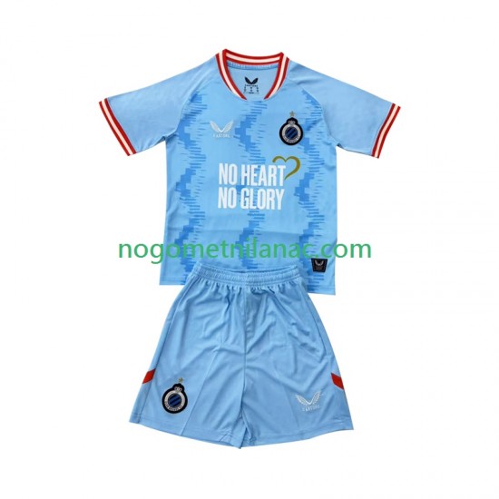 Dres Club Brugge Treći 2025-2026 Kratkih Rukava - Dječji