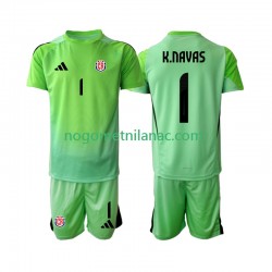 Golmanski Dres - Dres Kostarika Keylor Navas 1 Domaći 2025 Kratkih Rukava - Dječji Golmanski Dres - Dres Kostarika Keylor Navas 1 Domaći 2025 Kratkih Rukava - Dječji