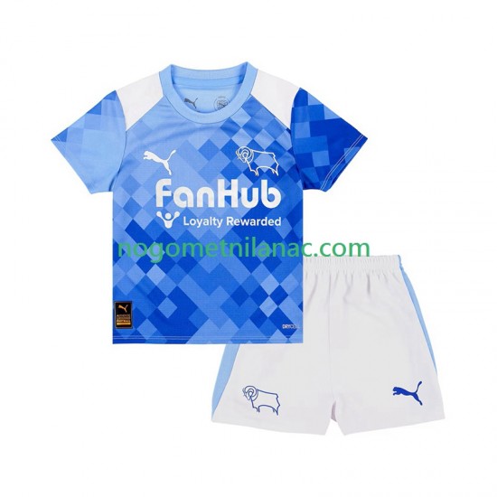 Dres Derby County Treći 2025-2026 Kratkih Rukava - Dječji