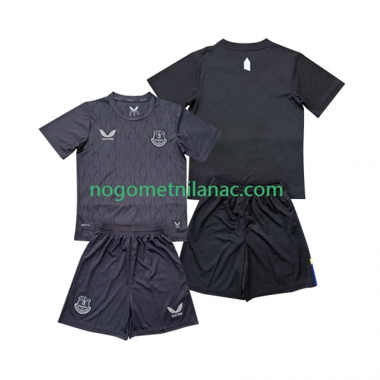 Golmanski Dres - Dres Everton Gostujući 2025-2026 Kratkih Rukava - Dječji