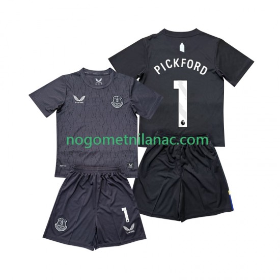 Golmanski Dres - Dres Everton Pickford 1 Gostujući 2025-2026 Kratkih Rukava - Dječji