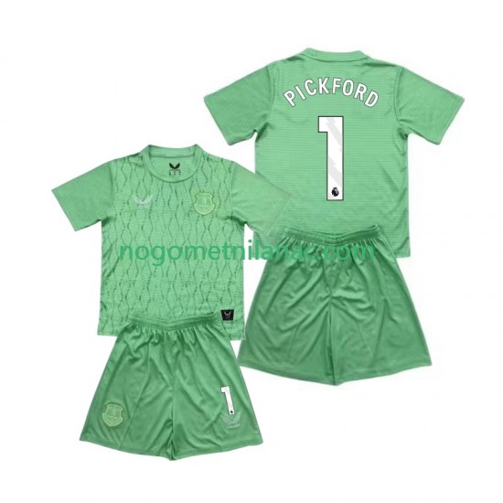 Golmanski Dres - Dres Everton Pickford 1 Domaći 2025-2026 Kratkih Rukava - Dječji