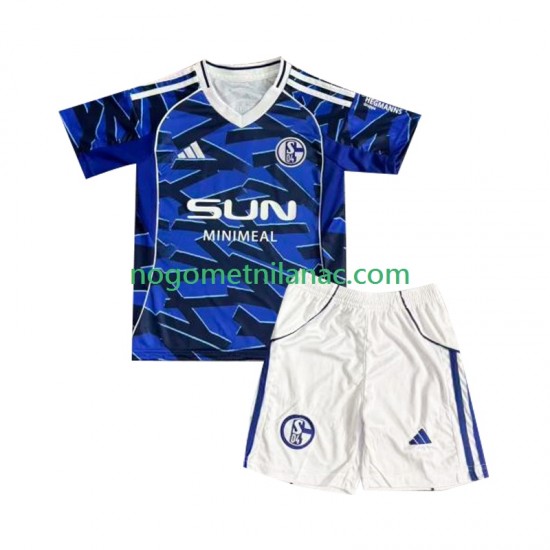 Dres FC Schalke 04 Domaći 2025-2026 Kratkih Rukava - Dječji
