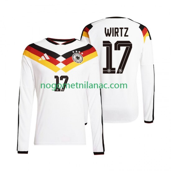 Dres Njemačka Florian Wirtz 17 Domaći World Cup 2026 Dugim Rukavima - Muški